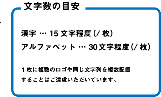 文字数の目安
